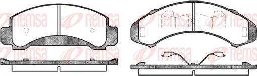 Kawe 0550 00 - Kit de plaquettes de frein, frein à disque cwaw.fr