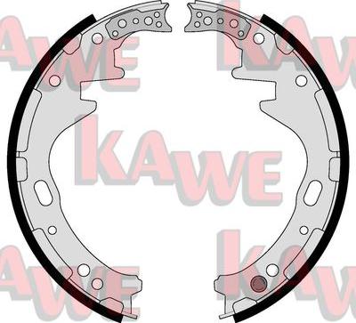 Kawe 05500 - Jeu de mâchoires de frein cwaw.fr