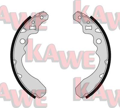 Kawe 05650 - Jeu de mâchoires de frein cwaw.fr