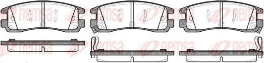 Kawe 0566 22 - Kit de plaquettes de frein, frein à disque cwaw.fr