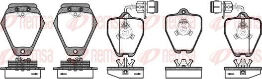 Kawe 0508 02 - Kit de plaquettes de frein, frein à disque cwaw.fr