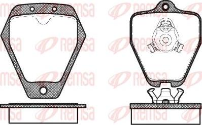 Kawe 0508 10 - Kit de plaquettes de frein, frein à disque cwaw.fr