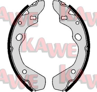 Kawe 05800 - Jeu de mâchoires de frein cwaw.fr