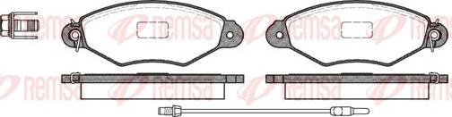 Kawe 0643 01 - Kit de plaquettes de frein, frein à disque cwaw.fr