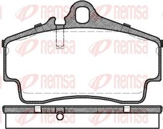 Kawe 0654 00 - Kit de plaquettes de frein, frein à disque cwaw.fr