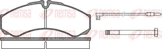 Kawe 0651 02 - Kit de plaquettes de frein, frein à disque cwaw.fr