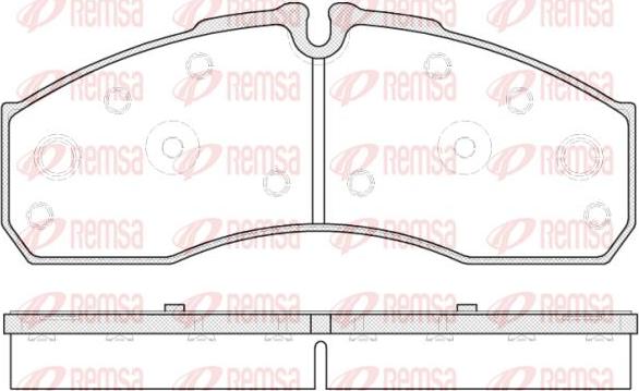 Kawe 0651 30 - Kit de plaquettes de frein, frein à disque cwaw.fr