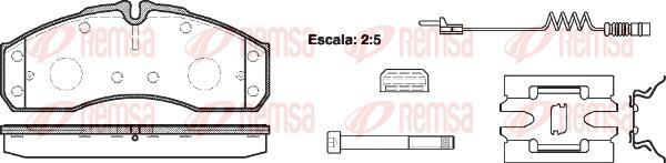 Kawe 0651 22 - Kit de plaquettes de frein, frein à disque cwaw.fr