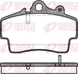 Kawe 0653 00 - Kit de plaquettes de frein, frein à disque cwaw.fr