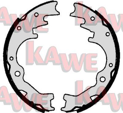 Kawe 06520 - Jeu de mâchoires de frein cwaw.fr