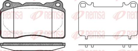 Kawe 0666 10 - Kit de plaquettes de frein, frein à disque cwaw.fr