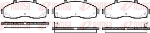 Kawe 0662 02 - Kit de plaquettes de frein, frein à disque cwaw.fr