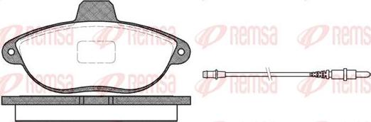 Kawe 0602 02 - Kit de plaquettes de frein, frein à disque cwaw.fr