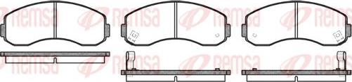 Kawe 0619 02 - Kit de plaquettes de frein, frein à disque cwaw.fr