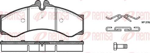 Kawe 0614 00 - Kit de plaquettes de frein, frein à disque cwaw.fr