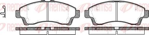 Kawe 0639 02 - Kit de plaquettes de frein, frein à disque cwaw.fr