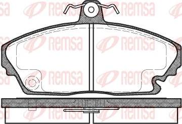 Kawe 0635 00 - Kit de plaquettes de frein, frein à disque cwaw.fr