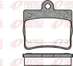 Kawe 0630 00 - Kit de plaquettes de frein, frein à disque cwaw.fr