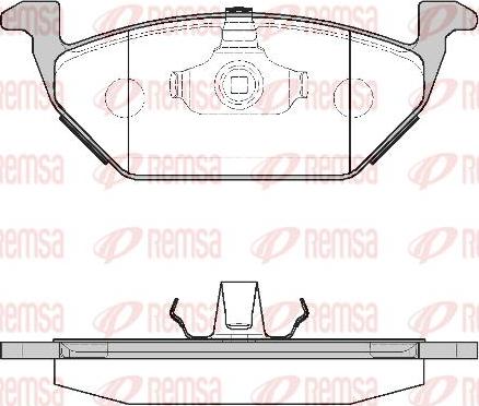 Kawe 0633 00 - Kit de plaquettes de frein, frein à disque cwaw.fr