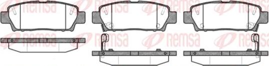 Kawe 0632 02 - Kit de plaquettes de frein, frein à disque cwaw.fr