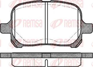 Kawe 0621 00 - Kit de plaquettes de frein, frein à disque cwaw.fr