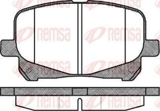 Kawe 0621 10 - Kit de plaquettes de frein, frein à disque cwaw.fr