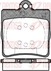 Kawe 0678 00 - Kit de plaquettes de frein, frein à disque cwaw.fr