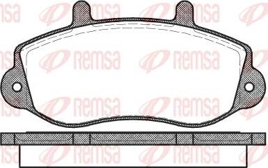 Kawe 0677 00 - Kit de plaquettes de frein, frein à disque cwaw.fr