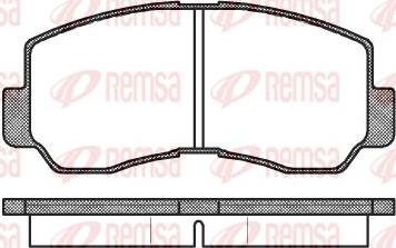 Kawe 0094 40 - Kit de plaquettes de frein, frein à disque cwaw.fr