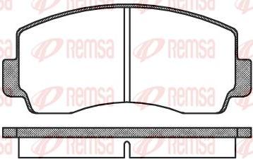 Kawe 0094 00 - Kit de plaquettes de frein, frein à disque cwaw.fr