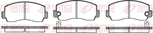 Kawe 0094 10 - Kit de plaquettes de frein, frein à disque cwaw.fr