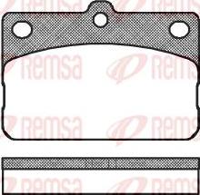 Kawe 0092 00 - Kit de plaquettes de frein, frein à disque cwaw.fr