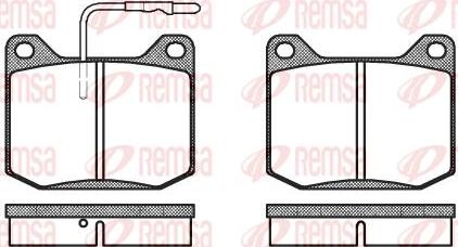 Kawe 0045 32 - Kit de plaquettes de frein, frein à disque cwaw.fr