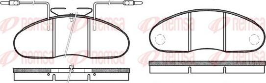 Kawe 0048 12 - Kit de plaquettes de frein, frein à disque cwaw.fr