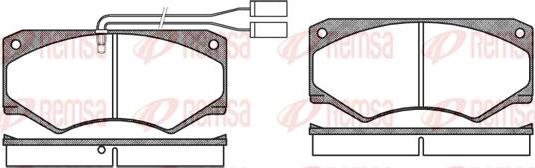 Kawe 0047 42 - Kit de plaquettes de frein, frein à disque cwaw.fr