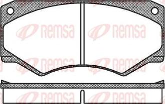 Kawe 0047 00 - Kit de plaquettes de frein, frein à disque cwaw.fr