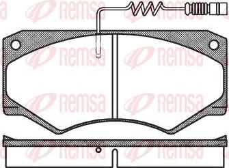 Kawe 0047 14 - Kit de plaquettes de frein, frein à disque cwaw.fr