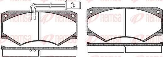 Kawe 0047 22 - Kit de plaquettes de frein, frein à disque cwaw.fr