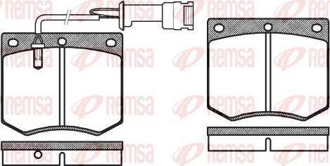 Kawe 0063 02 - Kit de plaquettes de frein, frein à disque cwaw.fr