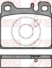 ATE 604046 - Kit de plaquettes de frein, frein à disque cwaw.fr