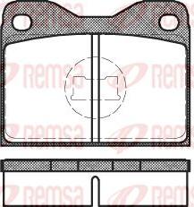 Kawe 0008 30 - Kit de plaquettes de frein, frein à disque cwaw.fr