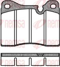 Kawe 0011 30 - Kit de plaquettes de frein, frein à disque cwaw.fr