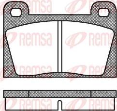 Kawe 0018 10 - Kit de plaquettes de frein, frein à disque cwaw.fr