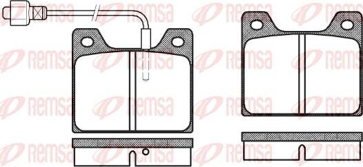 Kawe 0013 02 - Kit de plaquettes de frein, frein à disque cwaw.fr