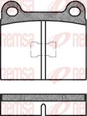 Kawe 0017 00 - Kit de plaquettes de frein, frein à disque cwaw.fr