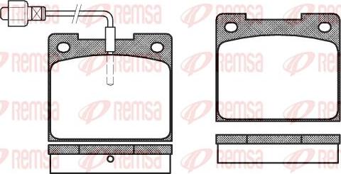 Kawe 0039 02 - Kit de plaquettes de frein, frein à disque cwaw.fr