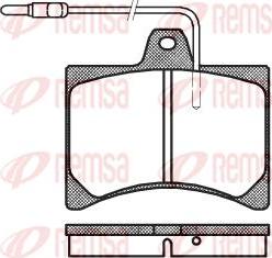 Kawe 0035 04 - Kit de plaquettes de frein, frein à disque cwaw.fr