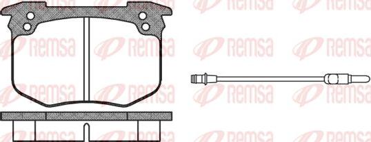 Kawe 0030 02 - Kit de plaquettes de frein, frein à disque cwaw.fr