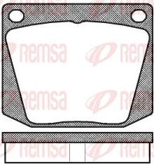 Kawe 0038 00 - Kit de plaquettes de frein, frein à disque cwaw.fr