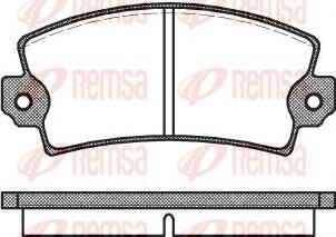 Kawe 0021 00 - Kit de plaquettes de frein, frein à disque cwaw.fr